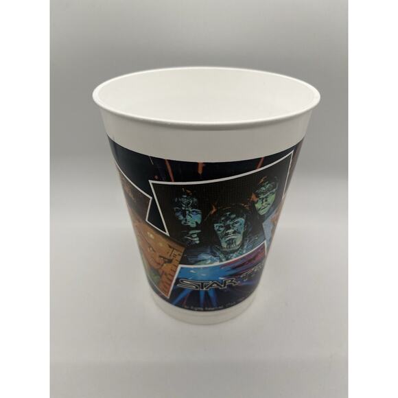 VTG 1991 Lot of 3 Star Trek Next Generation 7-11 7 Eleven Drinking Promo Cups - Picture 12 of 15